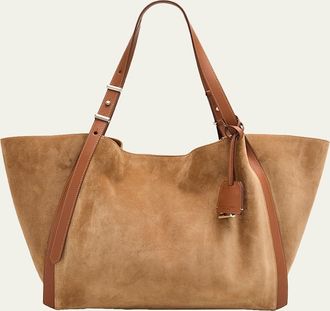 Lauren Ralph Lauren RL 888 Suede Tote Bag