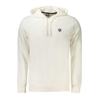 North Sails Witte Katoenen Heren Hoodie