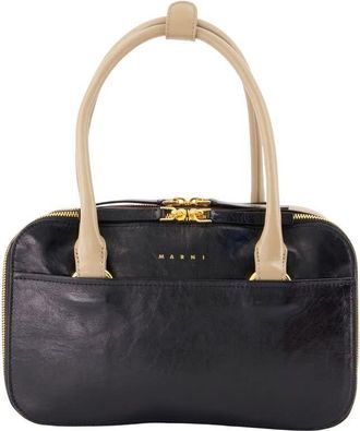 Marni Bauletto Shoulder Bag Black
