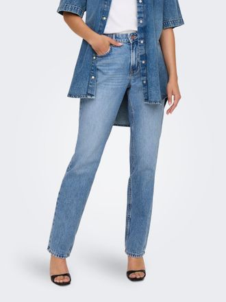 Only Low-rise-Jeans ONLBRENDA LOW WIDE DNM CRO158 NOOS