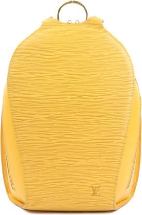 Louis Vuitton Yellow Epi Leather Backpack (Pre-Owned)