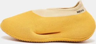 adidas Yellow Knit Fabric Low Top Sneakers Size 38.5
