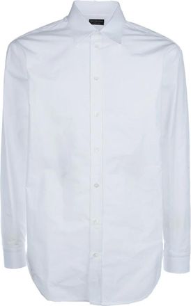 Balenciaga Formal Shirts, male, White, Size: L Standard Shirt