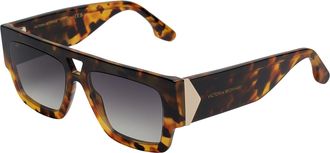 Victoria Beckham Rechthoekige zonnebril VB651S Vrouwen