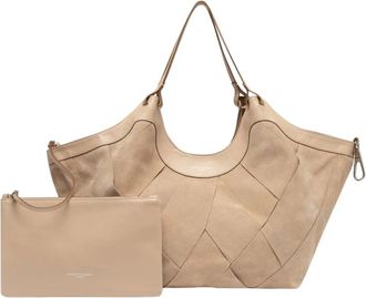 Gianni Chiarini DUA - Dames - Tassen - Beige - Maat: ONE Size Leer