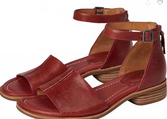 S&ouml;fft Womens Faxyn Ankle Strap Sandal In Desert Rose
