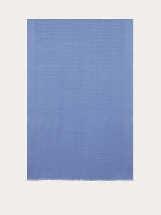 Ferragamo Donna Stola Gancini Blu