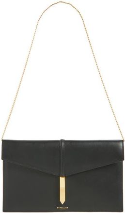 DeMellier The Tokyo Snakeskin Embossed Leather Clutch in Black at Nordstrom