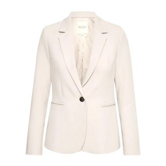 Part Two Blazers, female, Beige, Size: 2XL French Oak Blazer Birdiepw Pa