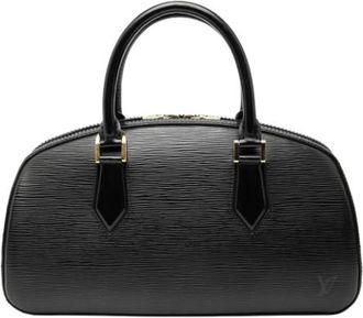 Louis Vuitton Pre-owned Jasmine - Dames - Vintage Handtas - Zwart - ONE Size - Leer - Vintage