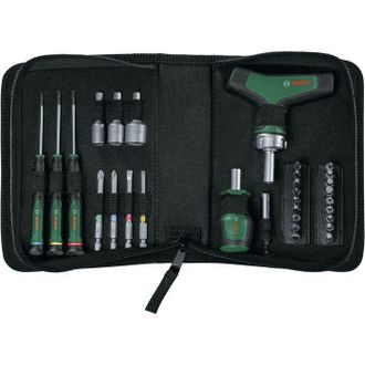 Bosch Juego De Destornilladores Bosch 1600a039hx 31 Piezas Mango Carraca Magn&eacute;tico