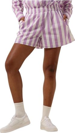 Notre-V Short Shorts - Dames - Bermuda - Paars - XS - Katoen - Korte Broeken
