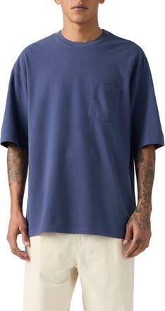 Levi's Short Sleeve Workwear Pocket T-Shirt in Blue Indigo at Nordstrom, Size Small
