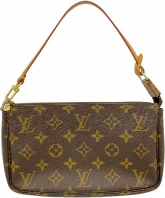 Louis Vuitton Brown Pouch (Pre-Owned)