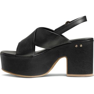 beek Emu Platform Slingback Sandal in Blk at Nordstrom Rack, Size 11