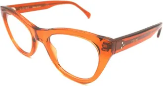 Celine Ladies Orange Cat Eye Eyeglass Frames CL50005I 042