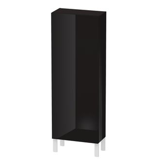 Duravit Armario Duravit L-cube 500x243x1320mm Apertura Derecha Negro Alto Brillo