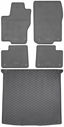 OEM Juego De Alfombrillas De Goma Para Coche Y Alfombrilla Para Maletero Para Mercedes Clase M W166 Suv (noviembre De 2011 A Mayo De 2015)