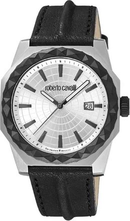 Roberto Cavalli by Franck Muller Quartz Silver Dial Mens Watch