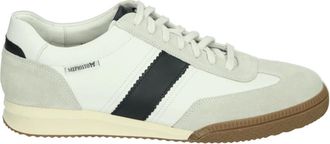 Mephisto Casual wit leren sneakers - Heren - Sneakers - Veelkleurig - 42 EU - Leer - Schoenen
