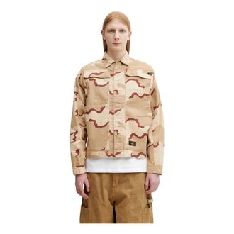 Alpha Industries Chore Korte Jas - Heren - Zomerjassen - Beige - XL - Katoen - Jassen