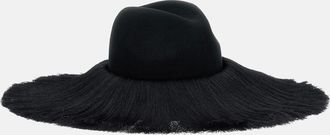 Comme Des Garçons Cappello Fedora Con Frange