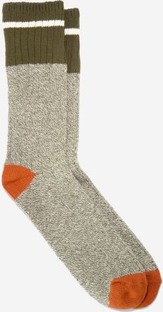 Cole Haan Mens Ribbed Casual Crew Socks - Green