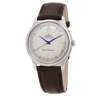 Orient Classic Solar-Powered Ivory Dial Watch RA-WK0003G10B