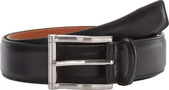 Magnanni Carbon Cognac Belt Mens Belts Black : 40, Leather