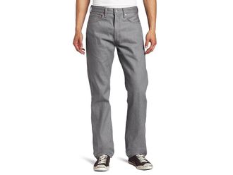 Levi's 501(r) Original Mens Jeans Silver Rigid STF : 32 32, Cotton/Denim/Elastane