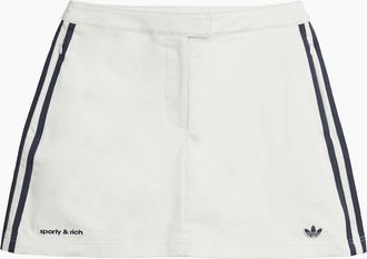 adidas Originals Adidas Originals Womens Sporty & Rich Skirt - White - Size: 14/30in