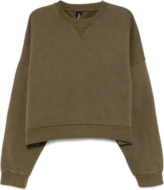 Entire studios Felpa Box girocollo - Verde