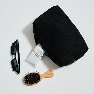 Urban Expression Hatchway Cosmetic & Travel Organizer Pouch in Black at Nordstrom