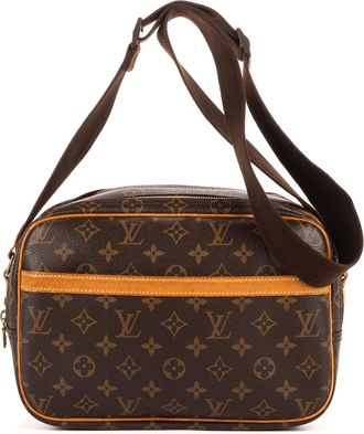 Louis Vuitton Pre-owned Womens Reporter PM Shoulder Bag - Brown - One Size