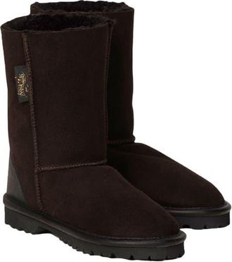 Celtic & Co. Aqualamb Regular Height Boots in Darkest Brown at Nordstrom, Size 10
