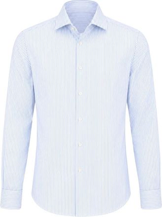 Xacus Casual Overhemden - Heren - Casual Overhemden - Blauw - L - Overhemden