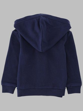 Polo Ralph Lauren Hooded Cotton Knit Sweatshirt - Blue