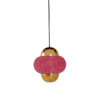 Light & Living L&aacute;mpara Colgante - Cetara - Rosa - Metal - E27 - - Light&living