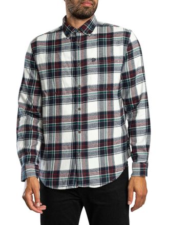 Superdry Katoenen Houthakkersshirt, Veelkleurig