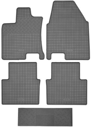 OEM Alfombrillas Rigum 901856 + Funda 900101 - Nissan Qashqai +2 Crossover De 2008 A 2013, Espacio Para Los Pies Del Conductor (lado Derecho) - Instalaci&oacute;