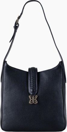 Lakeland Leather Womens Dalston Womens Hobo Bag - Black - Size: ONE size