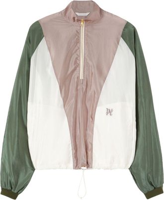 Palm Angels PA monogram jacket - women - Viscose/Polyamide/Cotton/Polyester - M - Purple