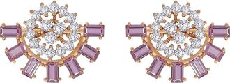 Hueb Bestow Stud Earrings in Pink Gold at Nordstrom