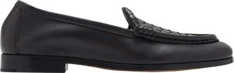 Bottega Veneta Black Espresso Loafers