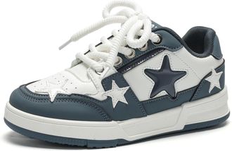 Generic Star Shoes Cute Shoes Y2k Sneakers Lightweight Fashion Non Slip Casual Shoes Unisex Couples Girls Anti-Slip Comfort Travel Outdoor Sport Size 4-8.5 Bl