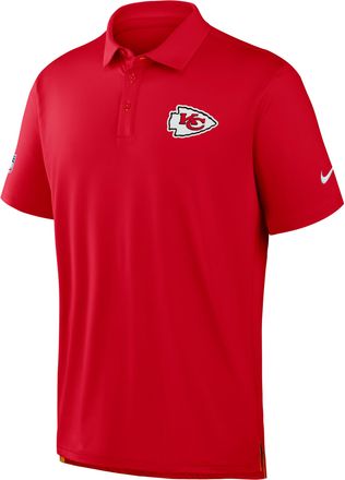 Nike Kansas City Chiefs Tour Nike Mens Dri-FIT NFL Polo in Red | 04PF080K7G-3N3