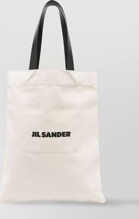Jil Sander market tote medium canvas tote bag