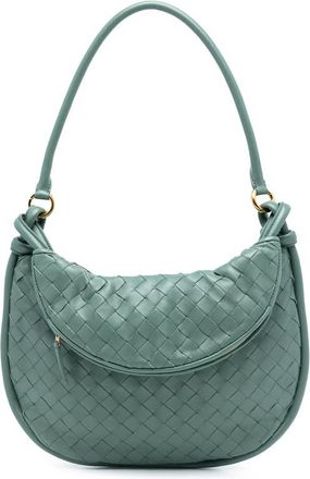 Bottega Veneta Pre-owned Bottega Veneta Medium Nappa Intrecciato Gemelli Hobo A00780741X