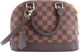 Louis Vuitton Alma Handbag Damier Bb (Authentic Pre-Loved)