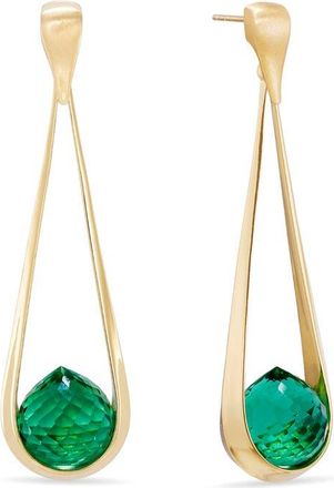 Dean Davidson Samui Simulated Stone Drop Earrings in Banyan Green at Nordstrom